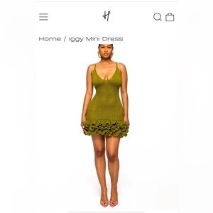 Hanifa Iggy Dress XS